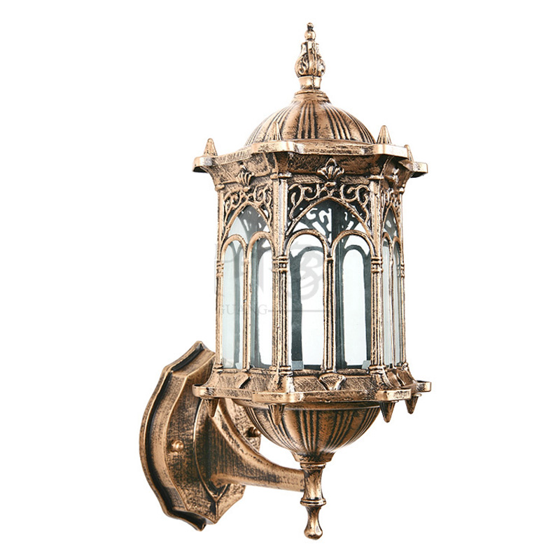 Outdoor Lighting Bronze - مصباح جداري خارجي بقطر 8 بوصات