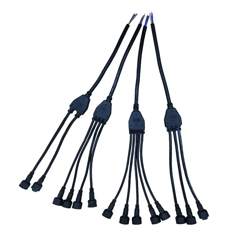 Outdoor Lighting Wire Connectors - مقاوم للماء Y-نوع سلك الفاصل محول