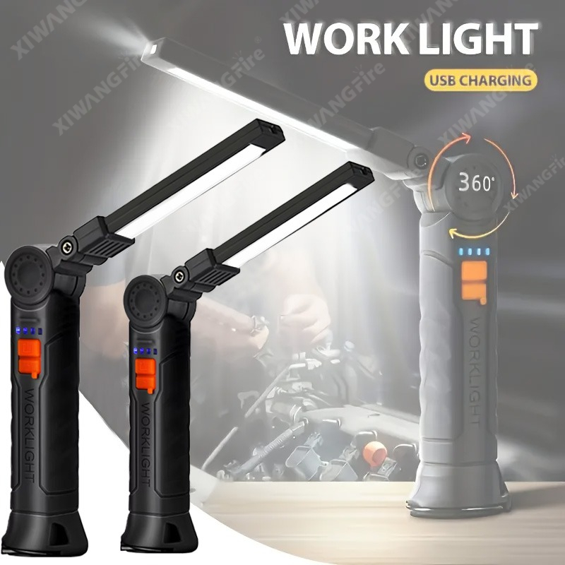 Outdoor Lighting Nearby - مصباح يدوي LED قابل لإعادة الشحن