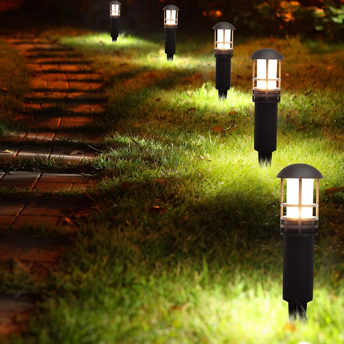 Outdoor Lighting Extension Cord - 8 قطعة LED في الهواء الطلق
