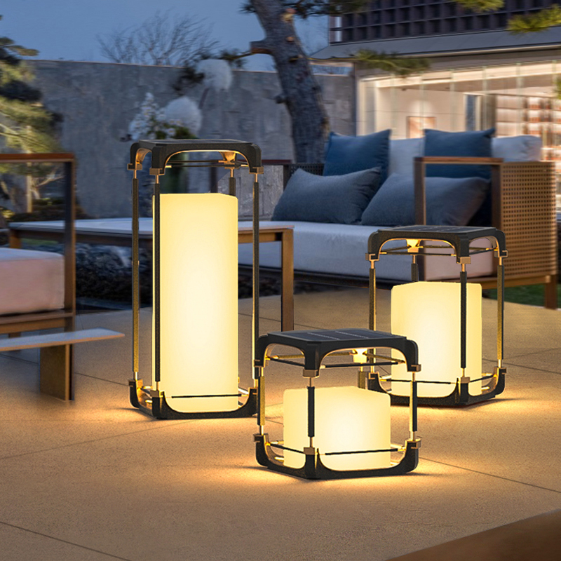 Outdoor Lighting Solar - مصباح أرضي مضيء، إضاءة خارجية بالطاقة