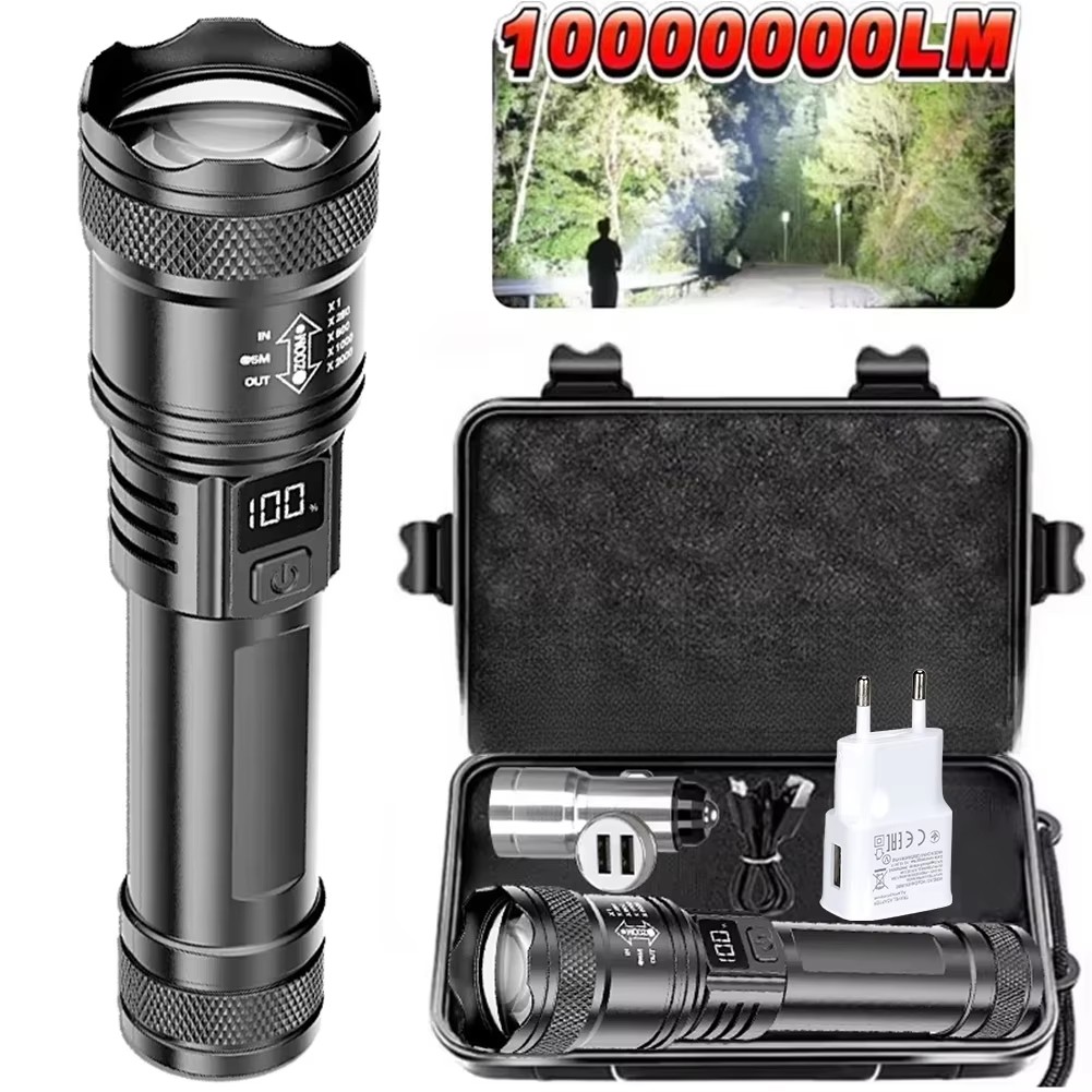 Outdoor Lighting Nearby - مصباح يدوي LED قابل لإعادة الشحن