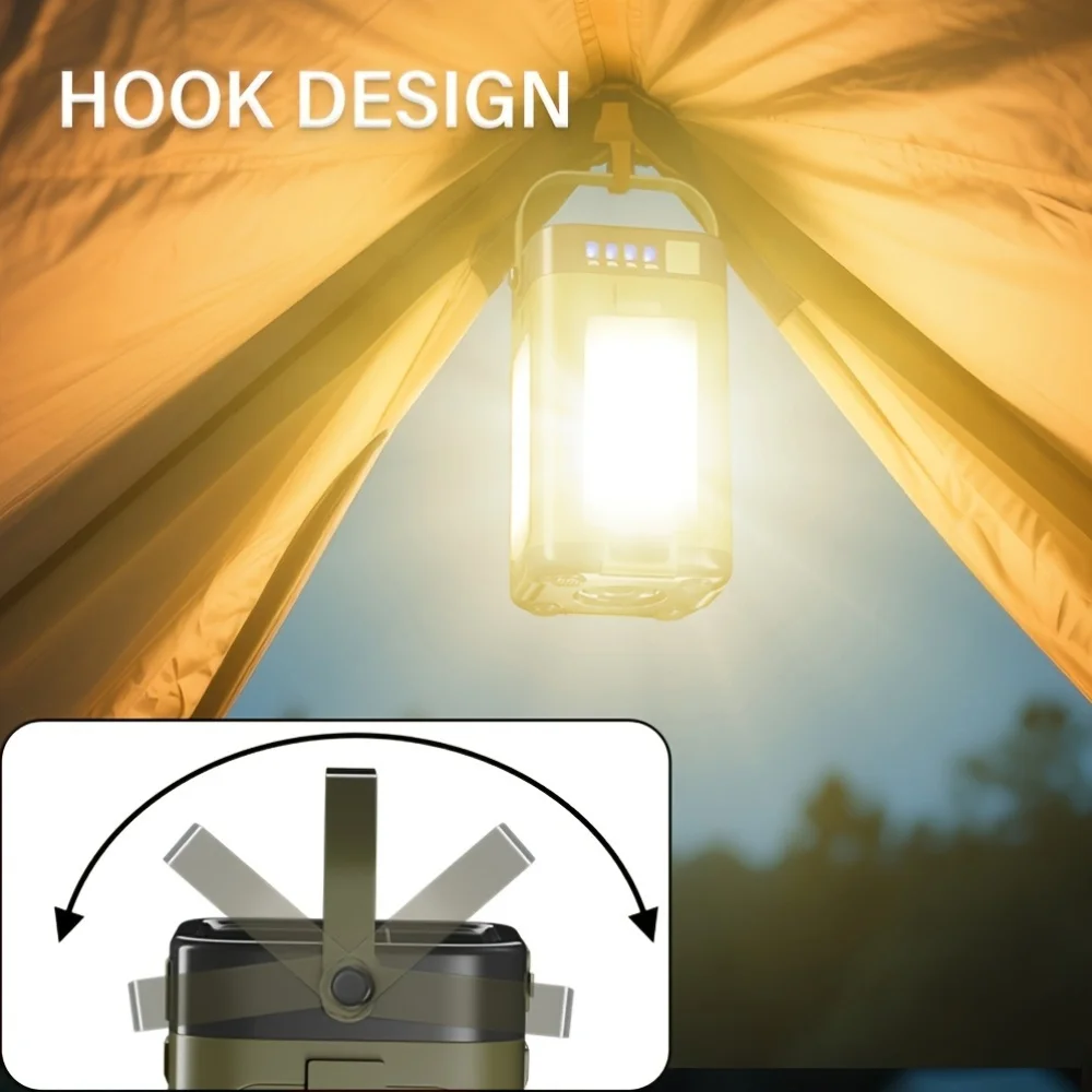 مصباح تخييم خارجي يعمل بالطاقة - مراجعة Outdoor Lighting Solar وسعره