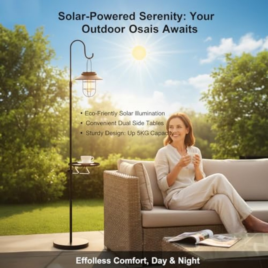 مصباح أرضي يعمل بالطاقة الشمسي - مراجعة Outdoor Lighting Solar وسعره