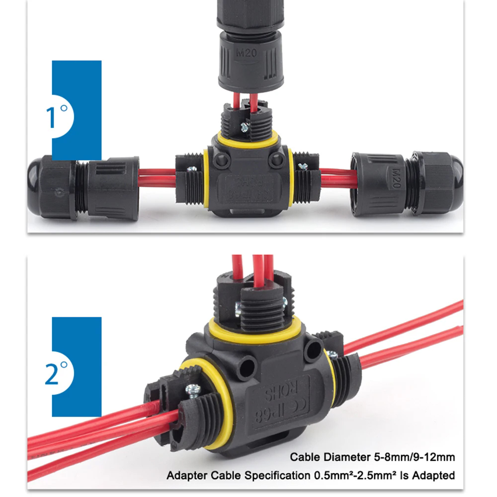 صندوق توصيل كهربائي مقاوم للما - مراجعة Outdoor Lighting Wire Connectors وسعره
