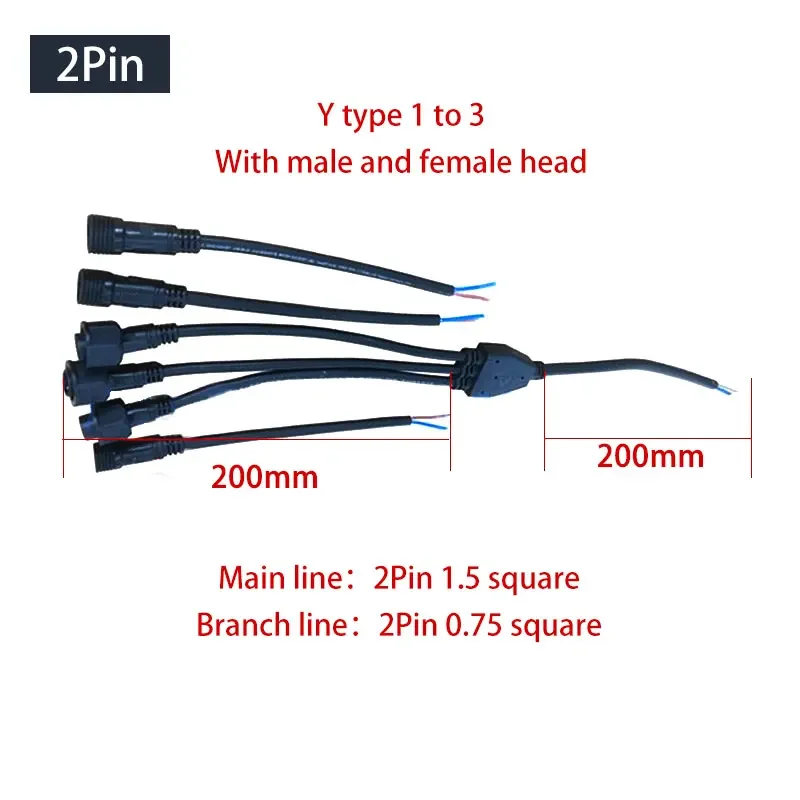 مقاوم للماء Y-نوع سلك الفاصل م - مراجعة Outdoor Lighting Wire Connectors وسعره
