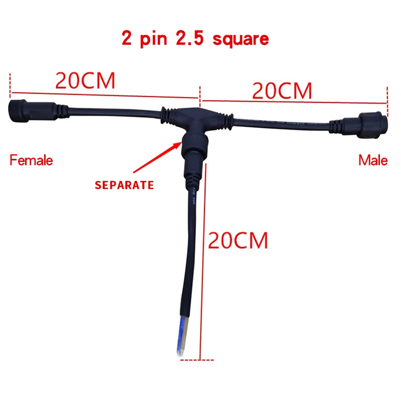T نوع 3 طريقة موصل 2/3/4Pin كا - مراجعة Outdoor Lighting Wire Connectors وسعره