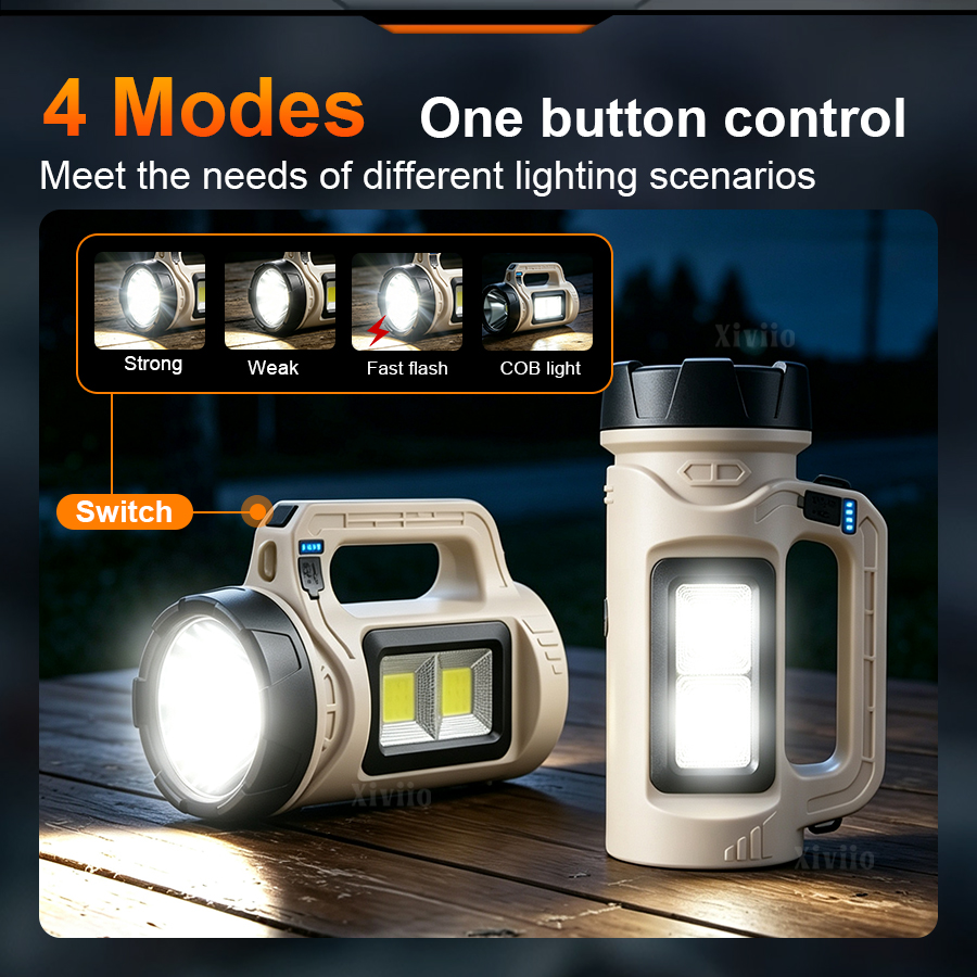 مصباح LED محمول متعدد المشاهد  - مراجعة Outdoor Lighting Nearby وسعره