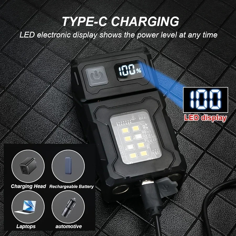 مصباح يدوي LED صغير قابل لإعاد - مراجعة Outdoor Lighting Nearby وسعره