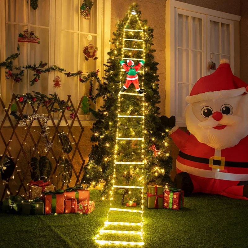 أضواء عيد الميلاد LED، سلسلة إ - مراجعة Outdoor Lighting Decoration وسعره