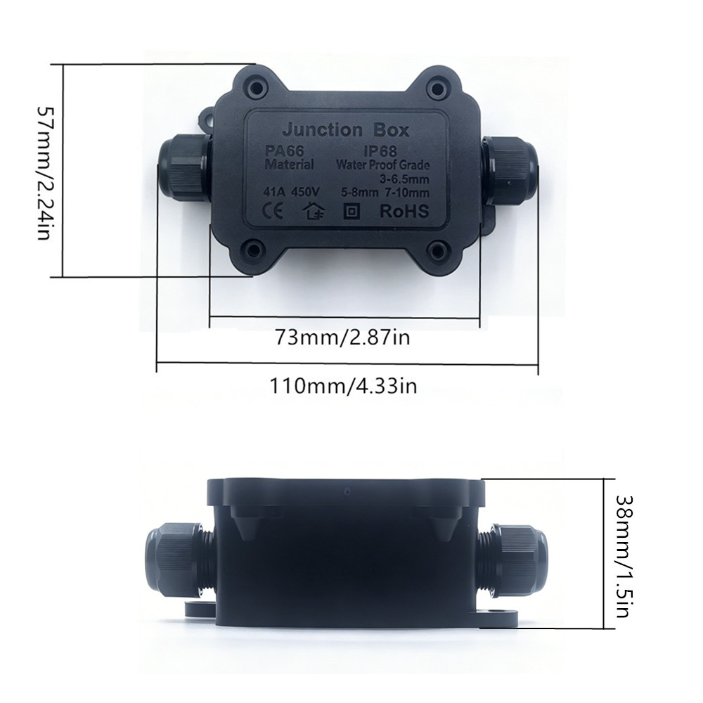 صندوق توصيل كهربائي مقاوم للما - مراجعة Outdoor Lighting Wire Connectors وسعره