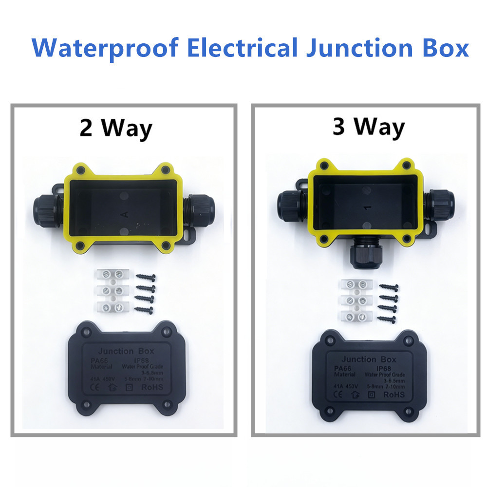 صندوق توصيل كهربائي مقاوم للما - مراجعة Outdoor Lighting Wire Connectors وسعره