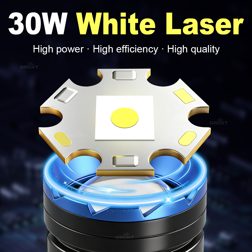 مصباح يدوي أبيض لليزر للتخييم، - مراجعة Outdoor Lighting Nearby وسعره