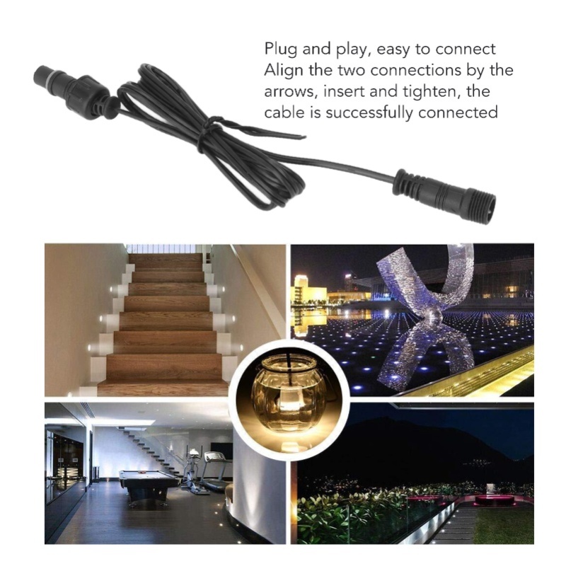 5 قطع كابل تمديد إضاءة السطح ب - مراجعة Outdoor Lighting Extension Cord وسعره