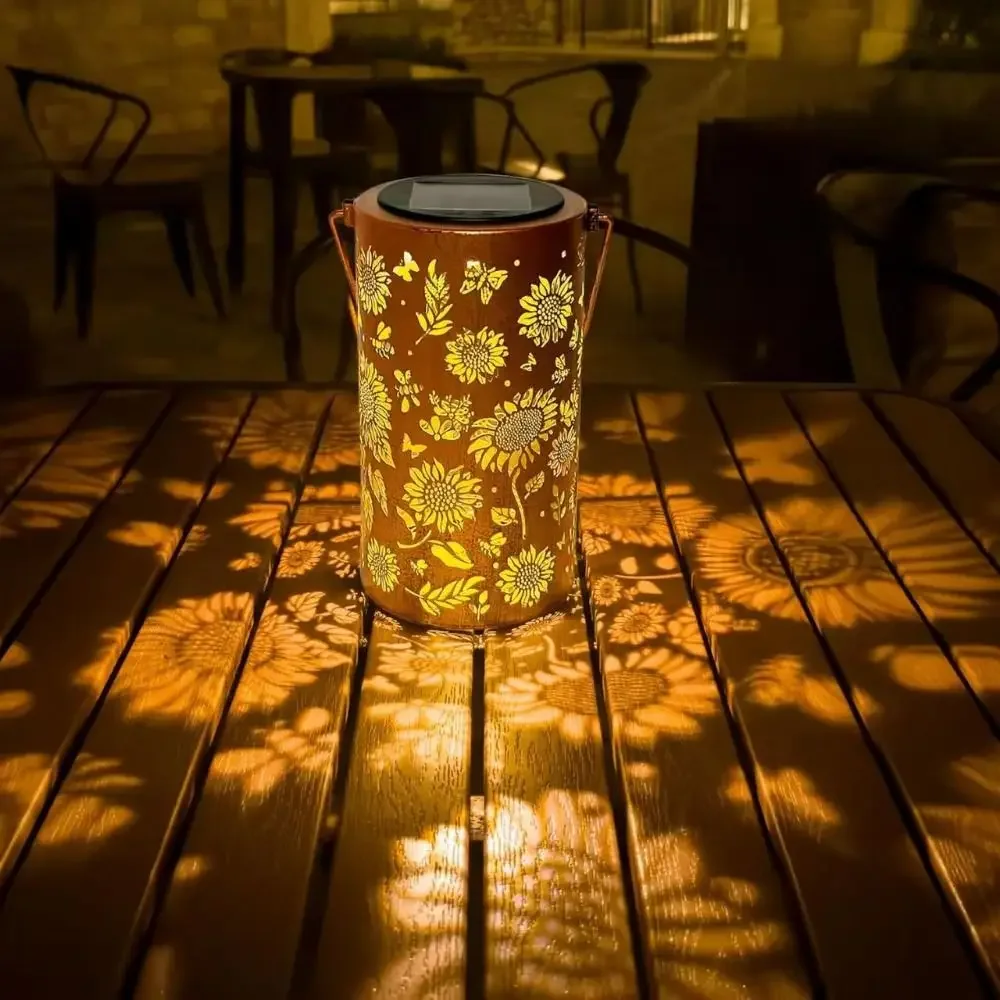 إضاءة زهرة عباد الشمس وتأثير ا - مراجعة Outdoor Lighting Solar وسعره