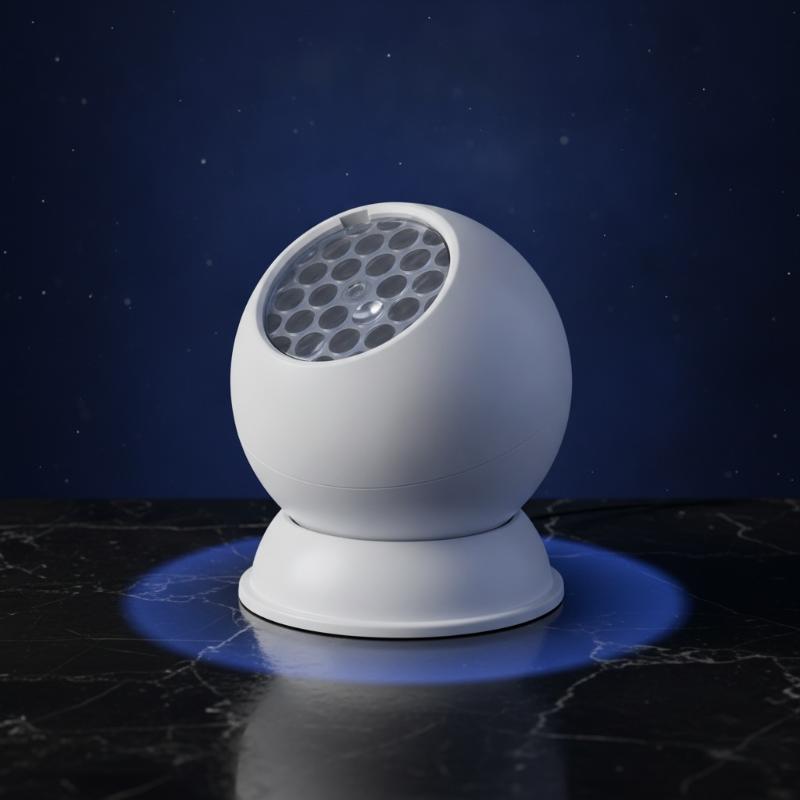 360 °   ضوء إسقاط ندفة الثلج ا - مراجعة Outdoor Lighting Decoration وسعره