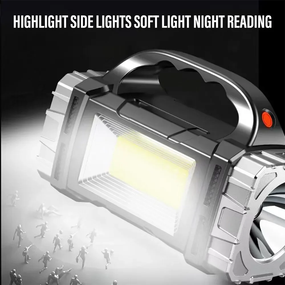 مصباح يدوي LED شمسي عالي الطاق - مراجعة Outdoor Lighting Nearby وسعره