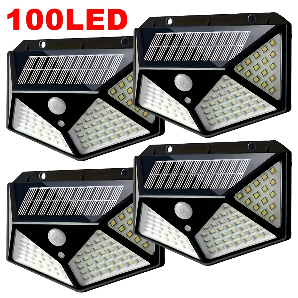 مصباح حديقة شمسي خارجي بـ 100  - مراجعة Outdoor Lighting Solar وسعره