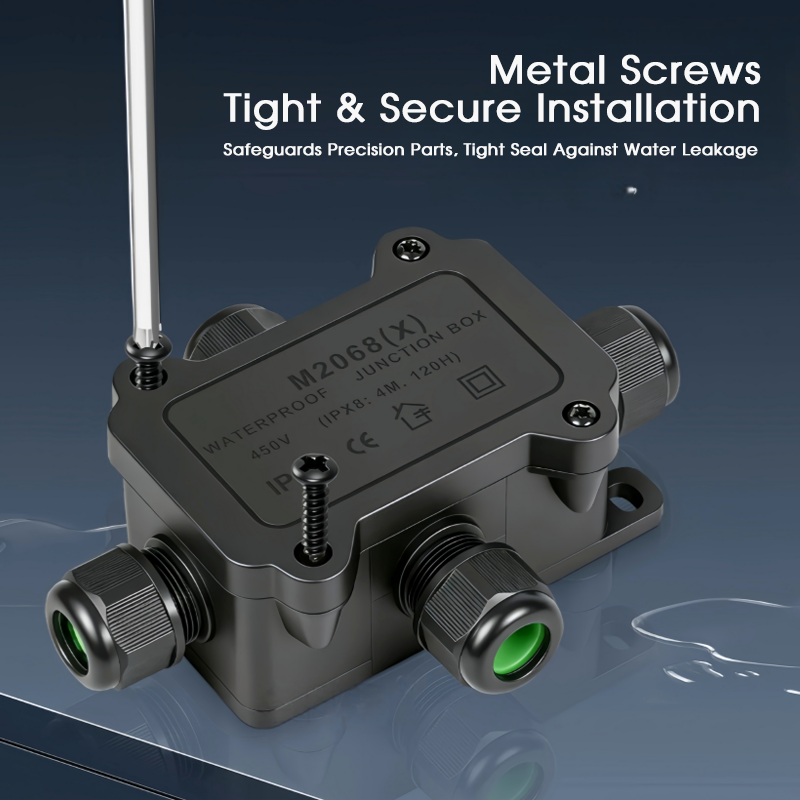 صندوق توصيل مقاوم للماء IP68 م - مراجعة Outdoor Lighting Wire Connectors وسعره