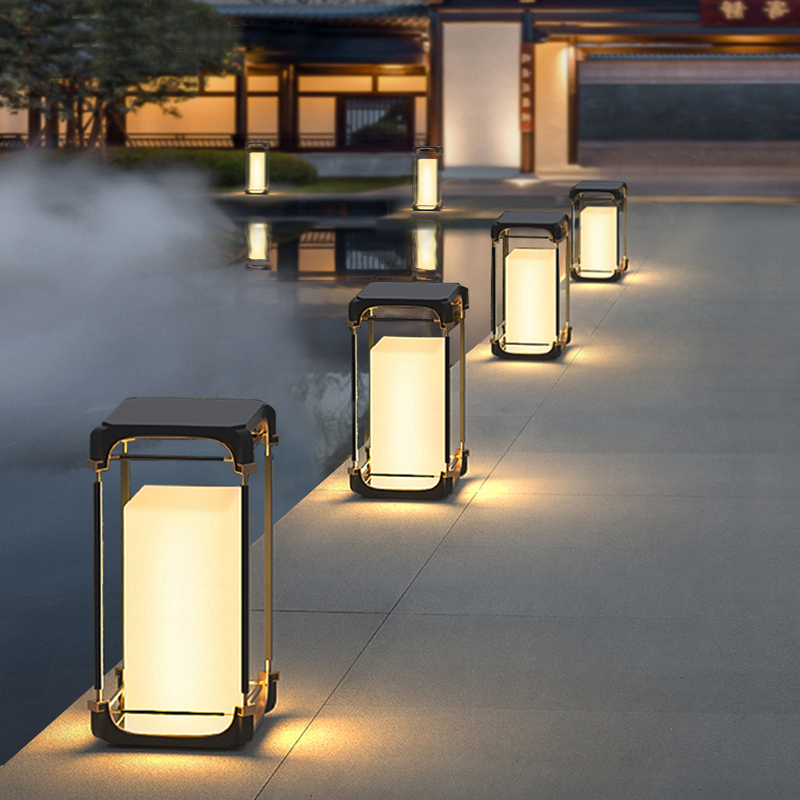 مصباح أرضي مضيء، إضاءة خارجية  - مراجعة Outdoor Lighting Solar وسعره