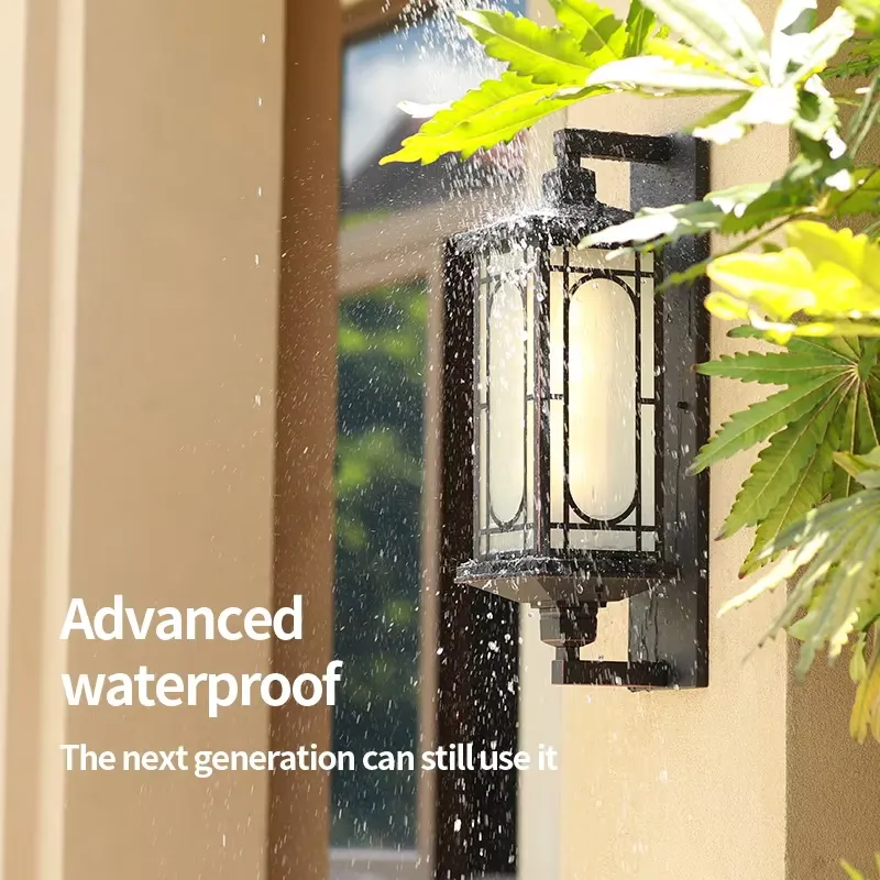 مصباح جداري خارجي حديث بتصميم  - مراجعة Outdoor Lighting Garden وسعره
