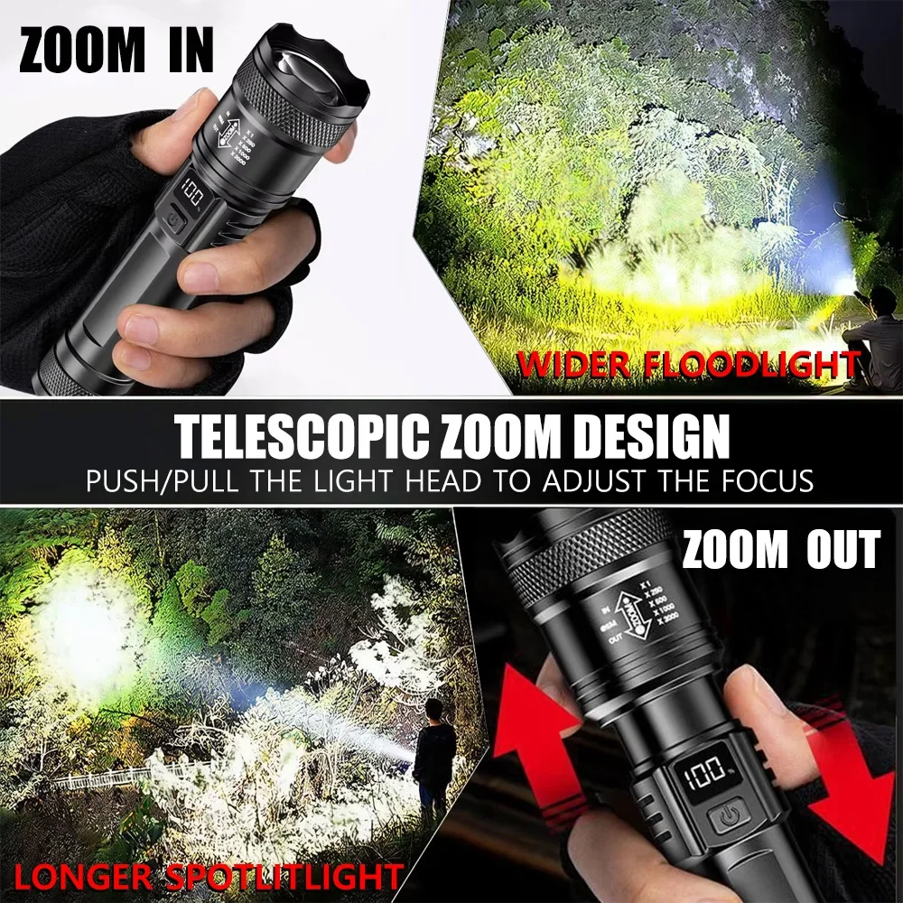 مصباح يدوي LED قابل لإعادة الش - مراجعة Outdoor Lighting Nearby وسعره