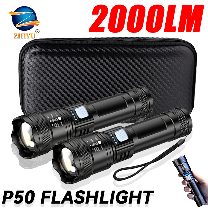 التكتيكية مصباح ليد جيب 2000LM - مراجعة Outdoor Lighting Nearby وسعره