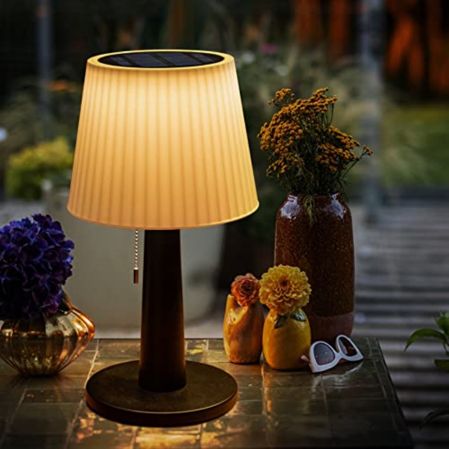 مصابيح طاولة تعمل بالطاقة الشم - مراجعة Outdoor Lighting Solar وسعره