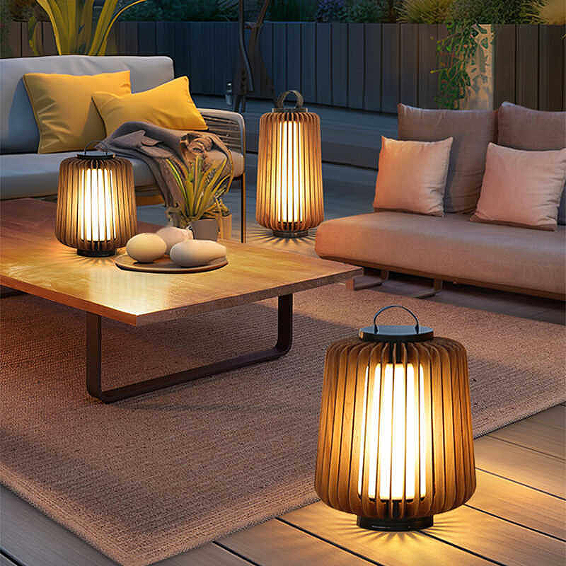 مصباح أرضي مضيء للساحات يعمل ب - مراجعة Outdoor Lighting Garden وسعره